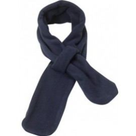 fleece sjaal blauw