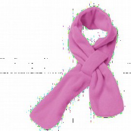 Fleece sjaal - Roze